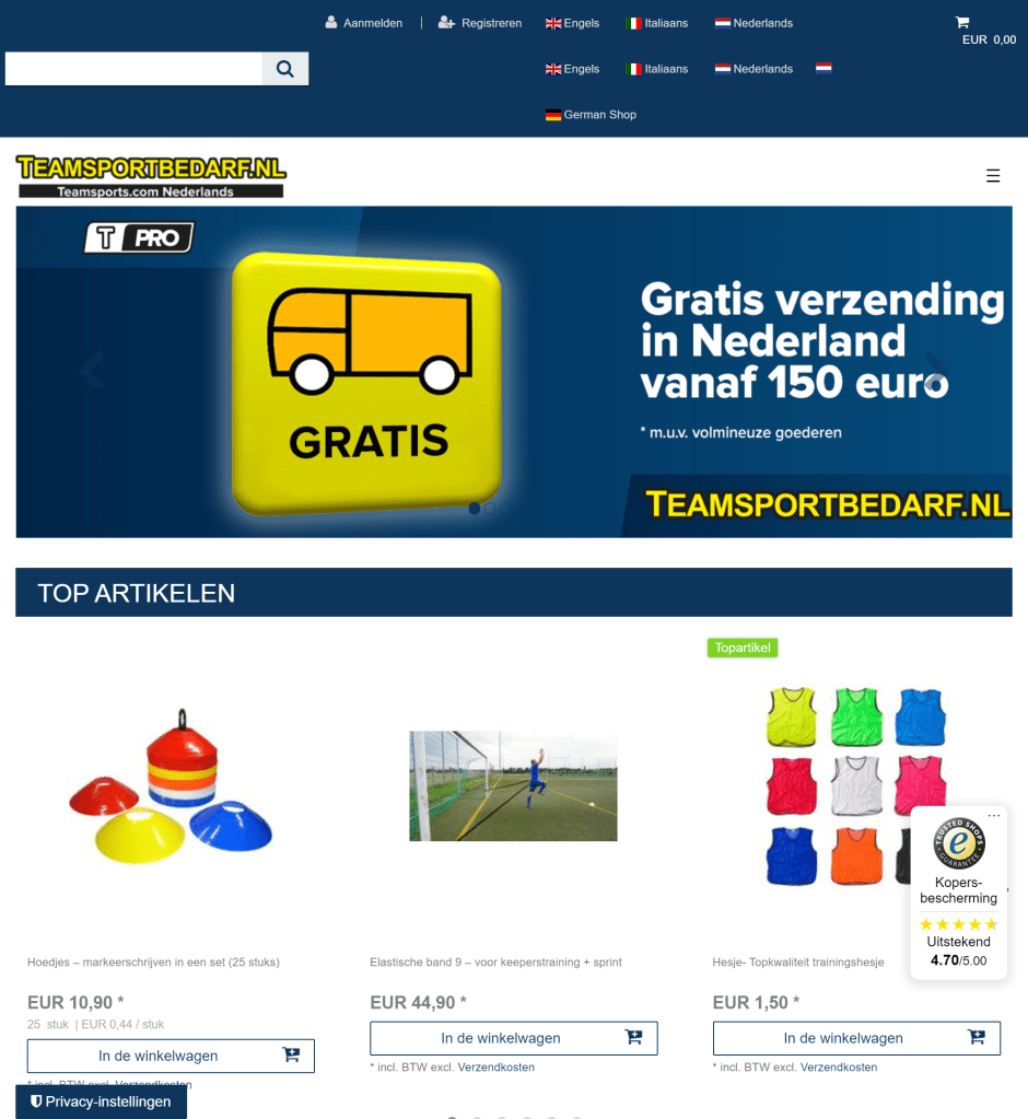 www.teamsportsbedarf.nl